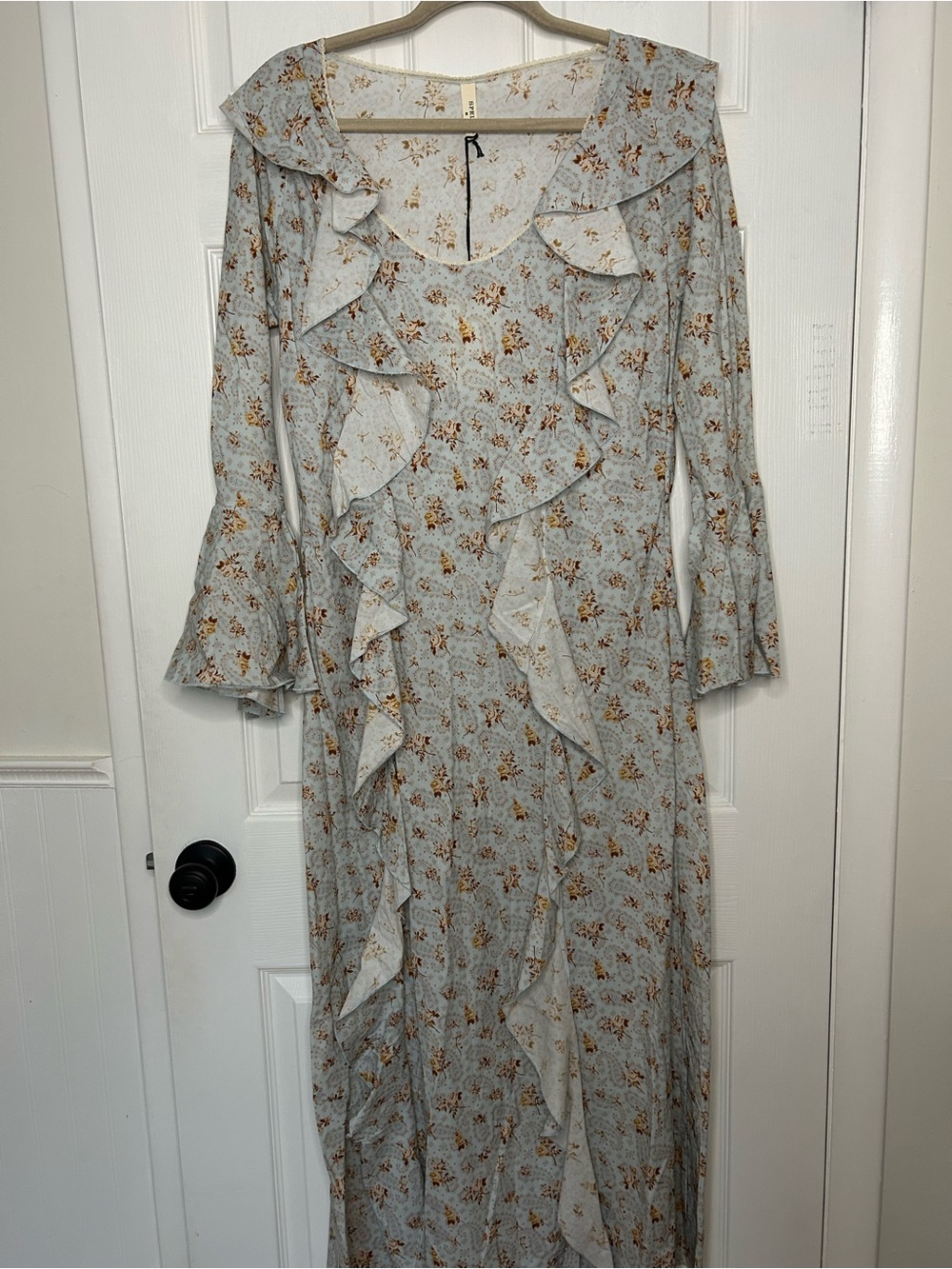 Spell & The Gypsy Fleur Frill Bias Maxi Dress - Picture 3 of 16